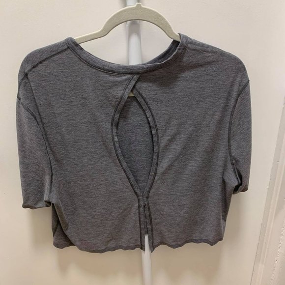 Lululemon Cropped Open Back Shirt - Picture 2 of 2